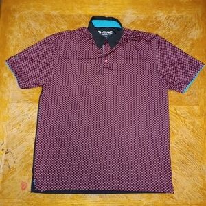 G Mac Apparel Golf Men's Short Sleeve Polo Shirt Size M. See pictures for refere